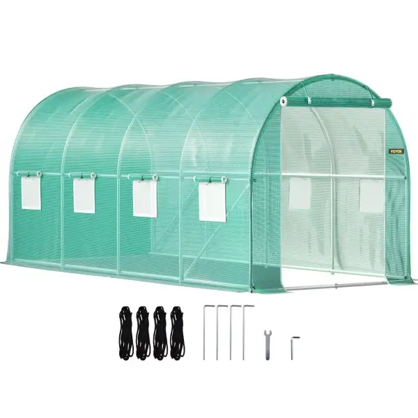 SucceBuy Walk-in Tunnel Greenhouse